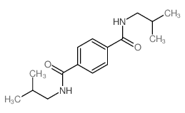 1,4-Benzenedicarboxamide,N1,N4-bis(2-methylpropyl)- structure