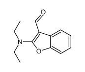 2-(diethylamino)-1-benzofuran-3-carbaldehyde结构式