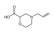 2-Morpholinecarboxylic acid, 4-(2-propen-1-yl)结构式