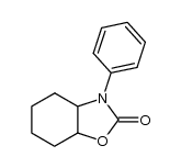 4,5-(hexahydrobenzo)-3-phenyl-1,3-oxazolidin-2-one Structure