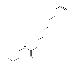 isopentyl undec-10-enoate structure