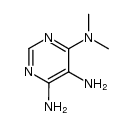 N4,N4-dimethyl-pyrimidine-4,5,6-triamine Structure