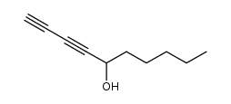 deca-1,3-diyn-5-ol结构式