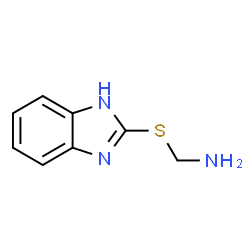 Methanamine, 1-(1H-benzimidazol-2-ylthio)- (9CI) structure