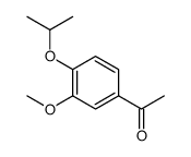 1-(3-methoxy-4-propan-2-yloxyphenyl)ethanone结构式