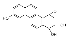 9-hydroxychrysene-1,2-diol-3,4-oxide结构式