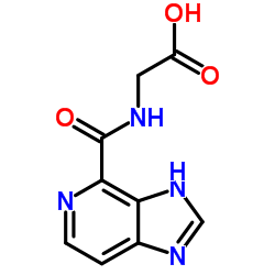 N-(1H-Imidazo[4,5-c]pyridin-4-ylcarbonyl)glycine Structure