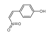 (Z)-4-(2-nitrovinyl)phenol Structure