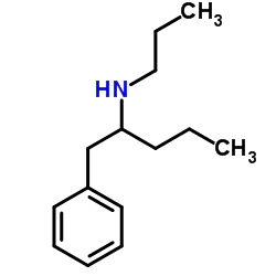 1-phenyl-N-propylpentan-2-amine结构式