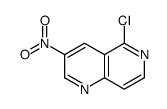 5-chloro-3-nitro-1,6-naphthyridine结构式