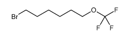 1-Bromo-6-(trifluoromethoxy)hexane结构式