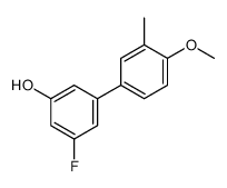 3-fluoro-5-(4-methoxy-3-methylphenyl)phenol Structure