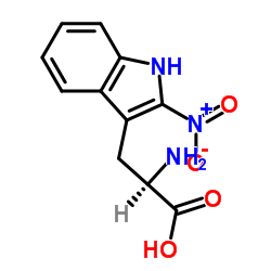 2-Nitro-D-tryptophan结构式