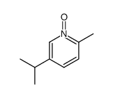 Pyridine, 2-methyl-5-(1-methylethyl)-, 1-oxide (9CI) structure