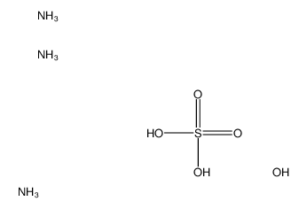 triammonium hydrogen disulphate Structure