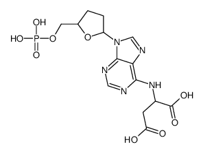 2',3'-dideoxyadenylosuccinate结构式