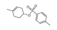 (+)-(1R)-4-methyl-3-cyclohexen-1-yl 4-methylbenzenesulfonate Structure