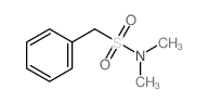 Benzenemethanesulfonamide,N,N-dimethyl-结构式