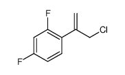 1-(3-chloroprop-1-en-2-yl)-2,4-difluorobenzene structure