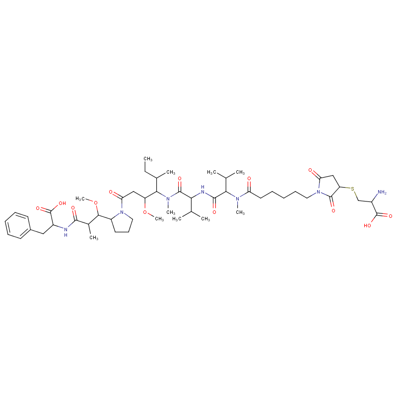 Depatuxizumab Mafodotin Structure