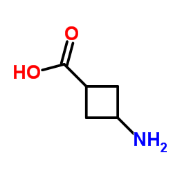 3-Aminocyclobutanecarboxylic acid Structure