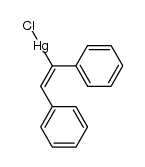 (E)-(1,2-diphenylvinyl)mercury(II) chloride Structure