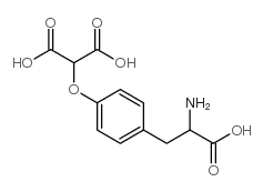 [4-(2-AMINO-2-CARBOXYETHYL)PHENOXY]-PROPANEDIOIC ACID结构式