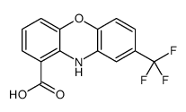 10H-Phenoxazine-1-carboxylic acid,8-(trifluoromethyl)- Structure