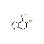 5-Bromo-4-methoxybenzofuran Structure