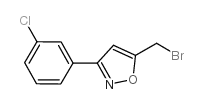 5-BROMOMETHYL-3-(3-CHLORO-PHENYL)-ISOXAZOLE picture