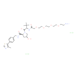 VH 032 酰胺-PEG4-胺结构式