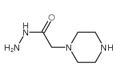 1-Piperazineaceticacid,hydrazide(8CI) structure