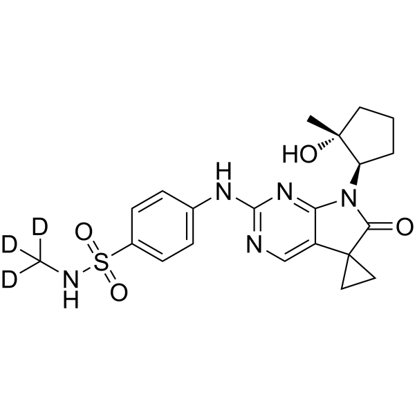 CDK2-IN-14-d3结构式