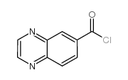 6-quinoxalinecarbonyl chloride Structure