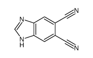 1H-Benzimidazole-5,6-dicarbonitrile(9CI) Structure