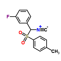 1-(3-FLUOROPHENYL)-1-TOSYL]METHYLISOCYANIDE structure