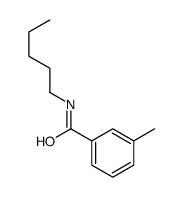 3-Methyl-N-pentylbenzamide结构式