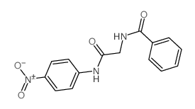 N-[(4-nitrophenyl)carbamoylmethyl]benzamide结构式