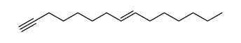 pentadec-8t-en-1-yne Structure