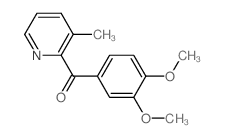 (3,4-dimethoxyphenyl)-(3-methylpyridin-2-yl)methanone图片