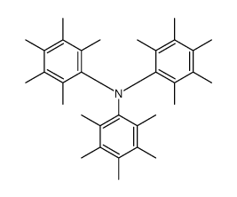 2,3,4,5,6-pentamethyl-N,N-bis(2,3,4,5,6-pentamethylphenyl)aniline Structure