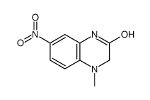 4-甲基-7-硝基-3,4-二氢喹噁啉-2(1h)-酮结构式