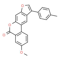 3-methoxy-10-(4-methylphenyl)-[1]benzofuro[6,5-c]isochromen-5-one picture