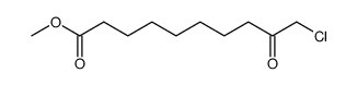 methyl 10-choro-9-oxo-decanoate结构式