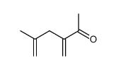 5-Methyl-3-methylene-5-hexen-2-one Structure