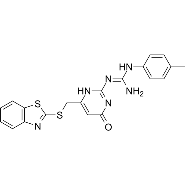 SARS-CoV-2 nsp13-IN-2结构式