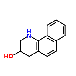 3-羟基-1,2,3,4-四氢苯并[h]喹啉结构式