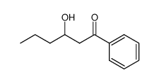 3-hydroxy-1-phenylhexan-1-one Structure