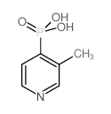 (3-methylpyridin-4-yl)phosphonic acid结构式