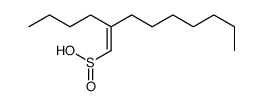 2-butylnon-1-ene-1-sulfinic acid Structure